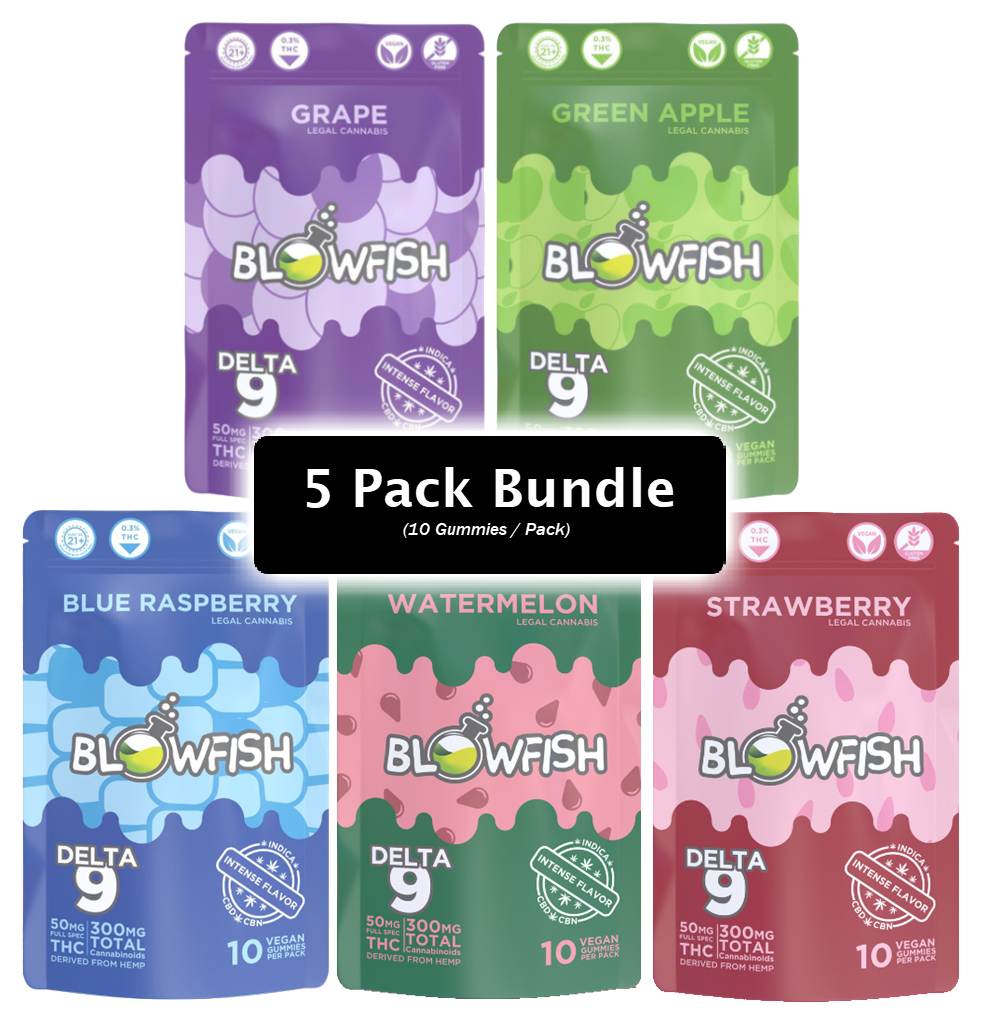 Indica Gummies x 5 Packs